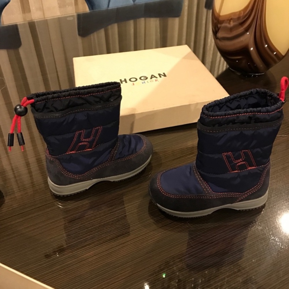 Hogan baby snow boots